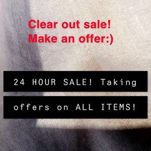 CLEAR OUT SALE! Make an offer spree